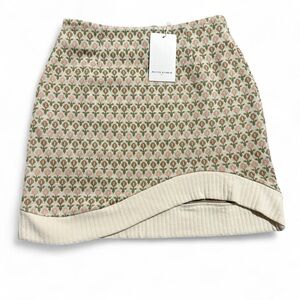 NWT Petite Studio NYC ‘Riley’ Knit Daisy Print Skirt, Size XS